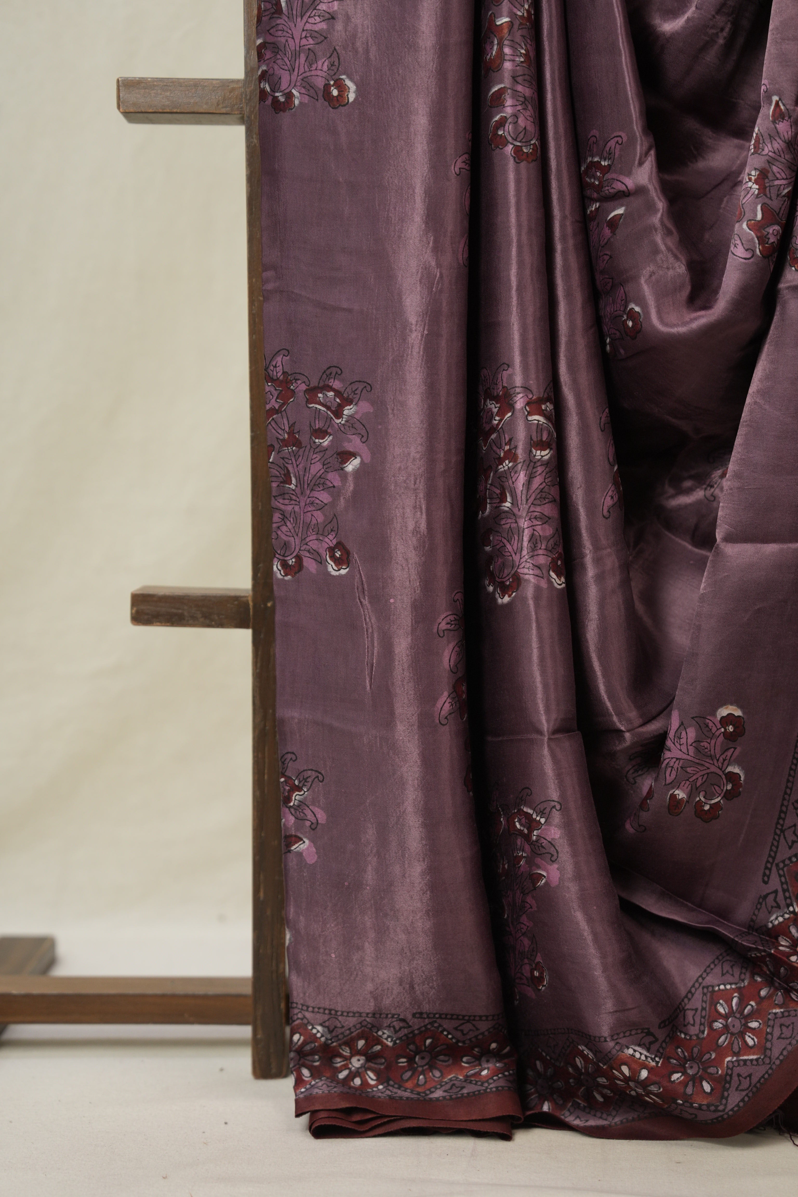 Dark Onion HBP Modal Silk Saree - SRDOMSS533