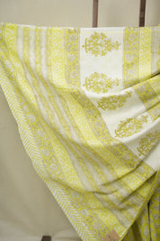 Green HBP Cotton Saree - SRGCS3299