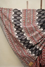 Terracotta Red HBP Cotton Saree - SRTRCS2798