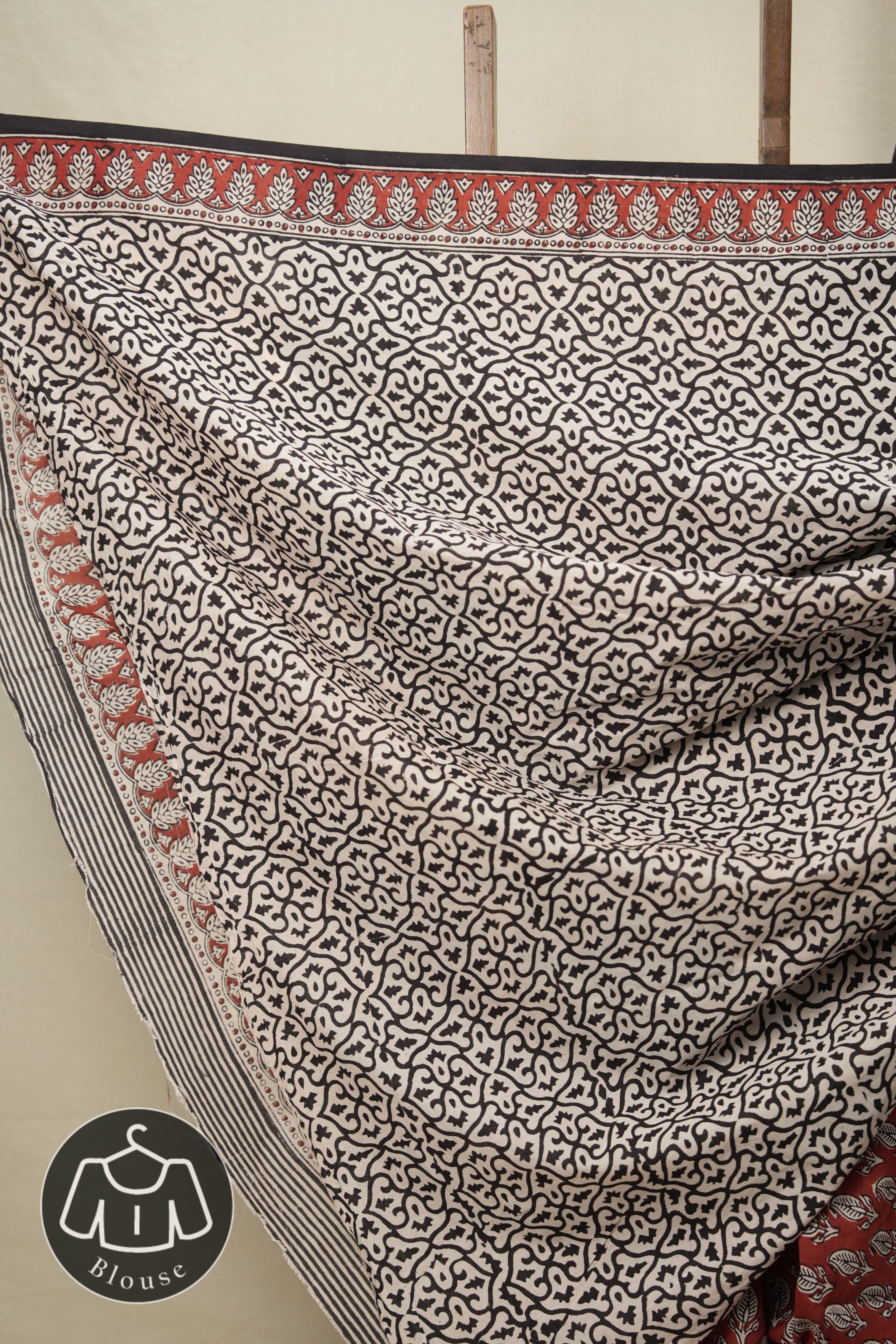 Terracotta Red HBP Cotton Saree - SRTRCS2798