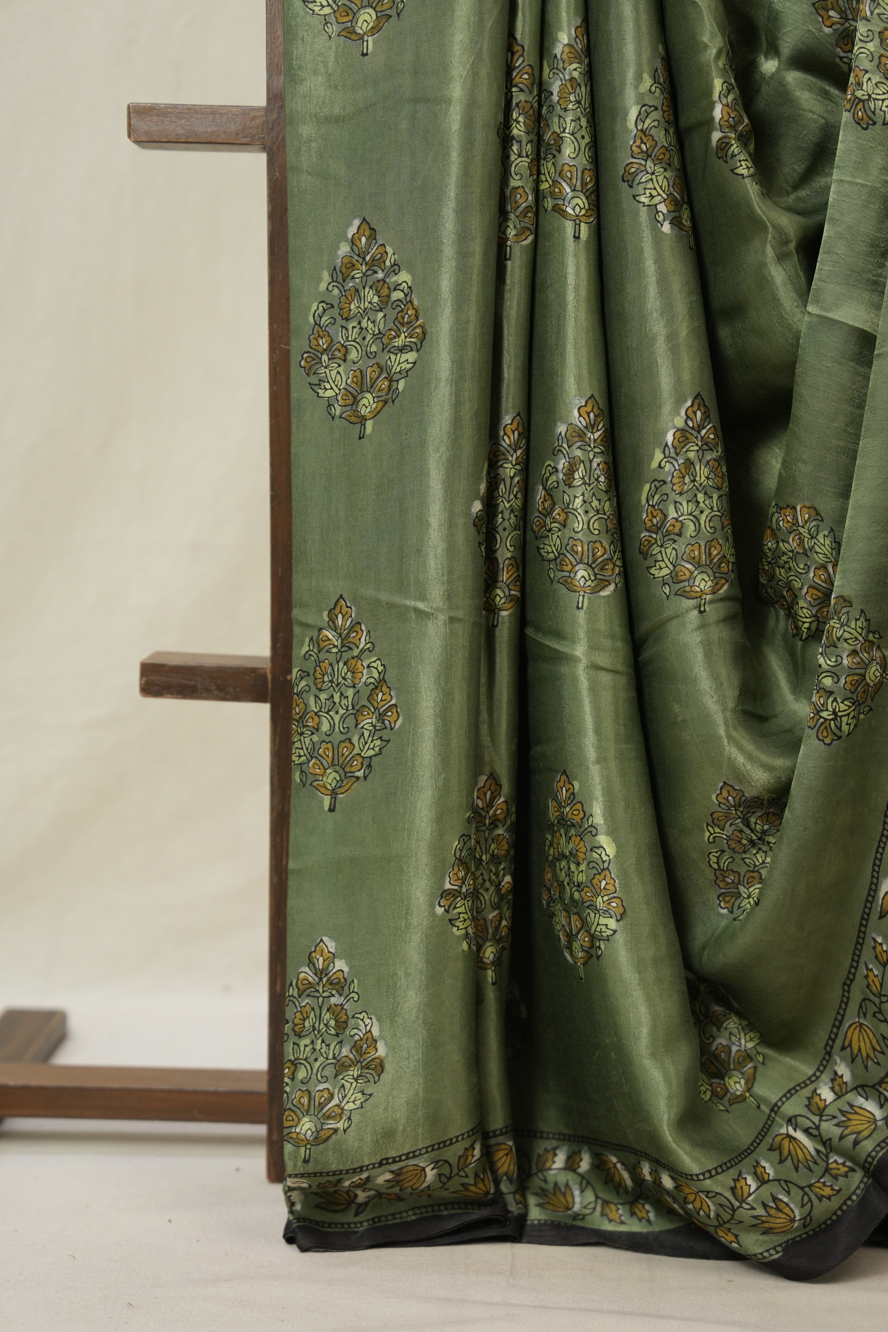 Dark Mint Green HBP Modal Silk Saree - SRDMGMSS534
