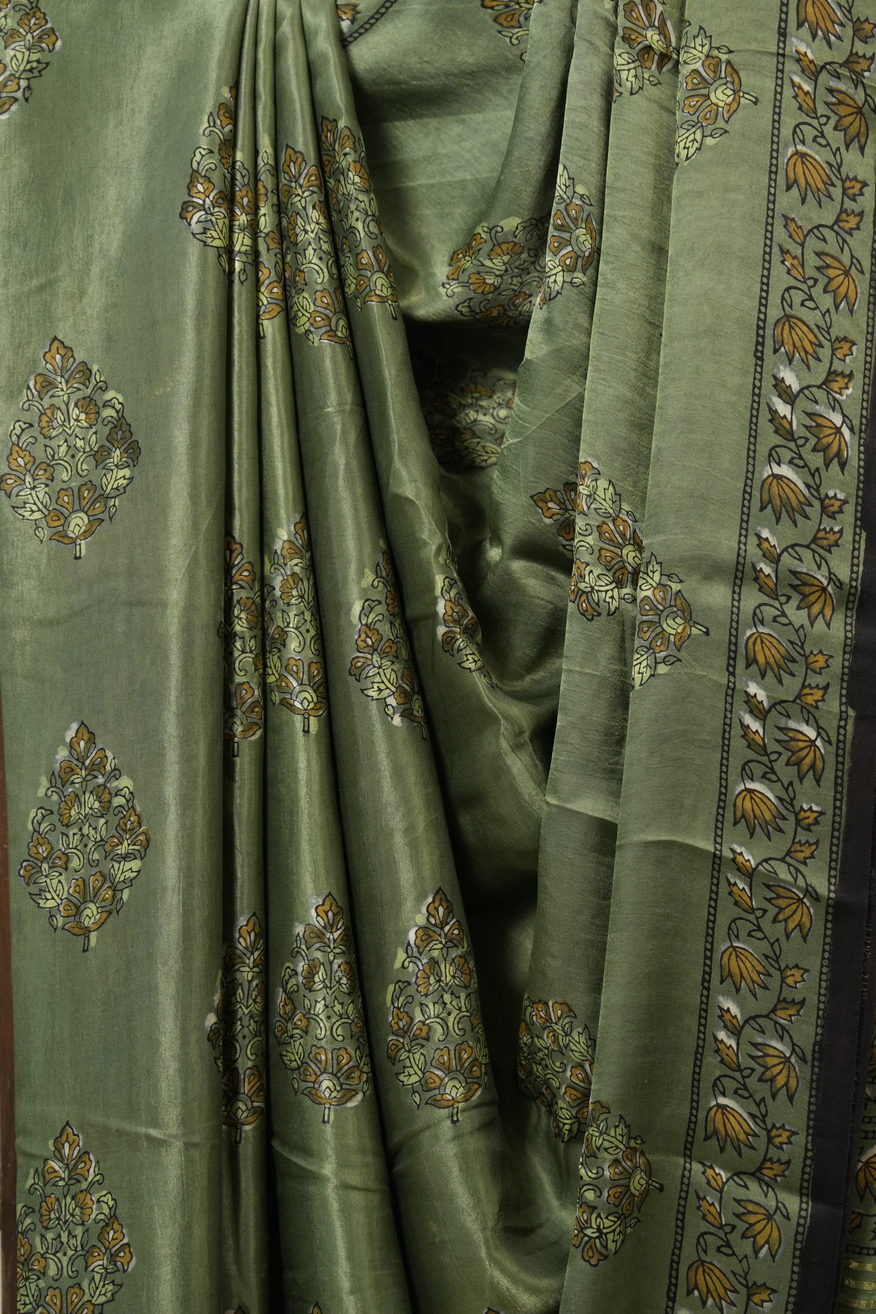 Dark Mint Green HBP Modal Silk Saree - SRDMGMSS534