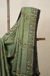 Dark Mint Green HBP Modal Silk Saree - SRDMGMSS534
