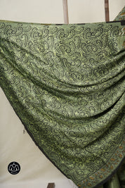 Dark Mint Green HBP Modal Silk Saree - SRDMGMSS534