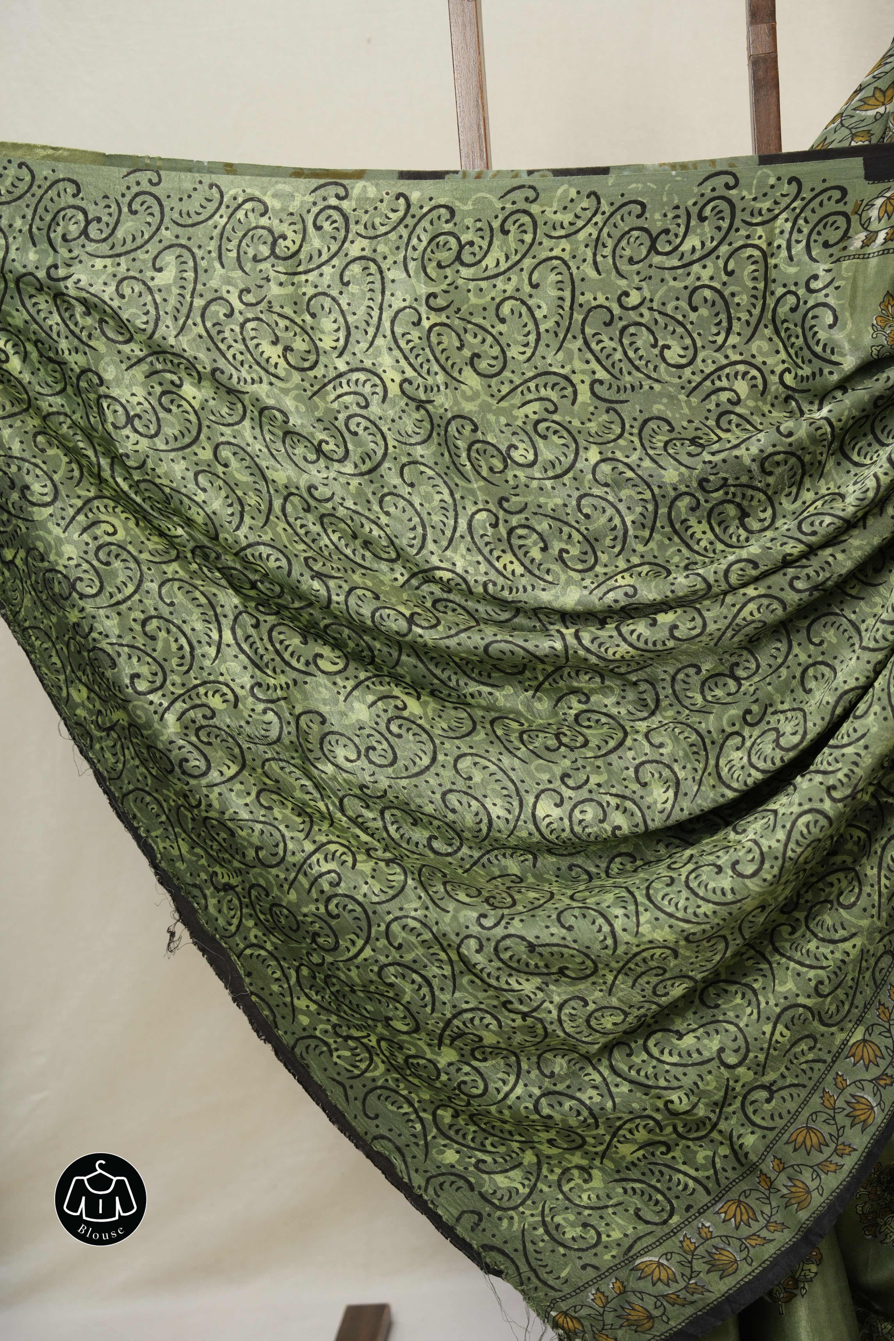 Dark Mint Green HBP Modal Silk Saree - SRDMGMSS534