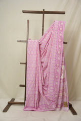 Pink HBP Cotton Saree - SRPCS3296