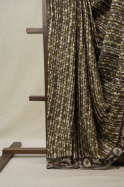Kashish Cream HBP Modal Silk Saree - SRKCMSS541