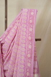 Pink HBP Cotton Saree - SRPCS3296