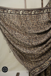 Kashish Cream HBP Modal Silk Saree - SRKCMSS541