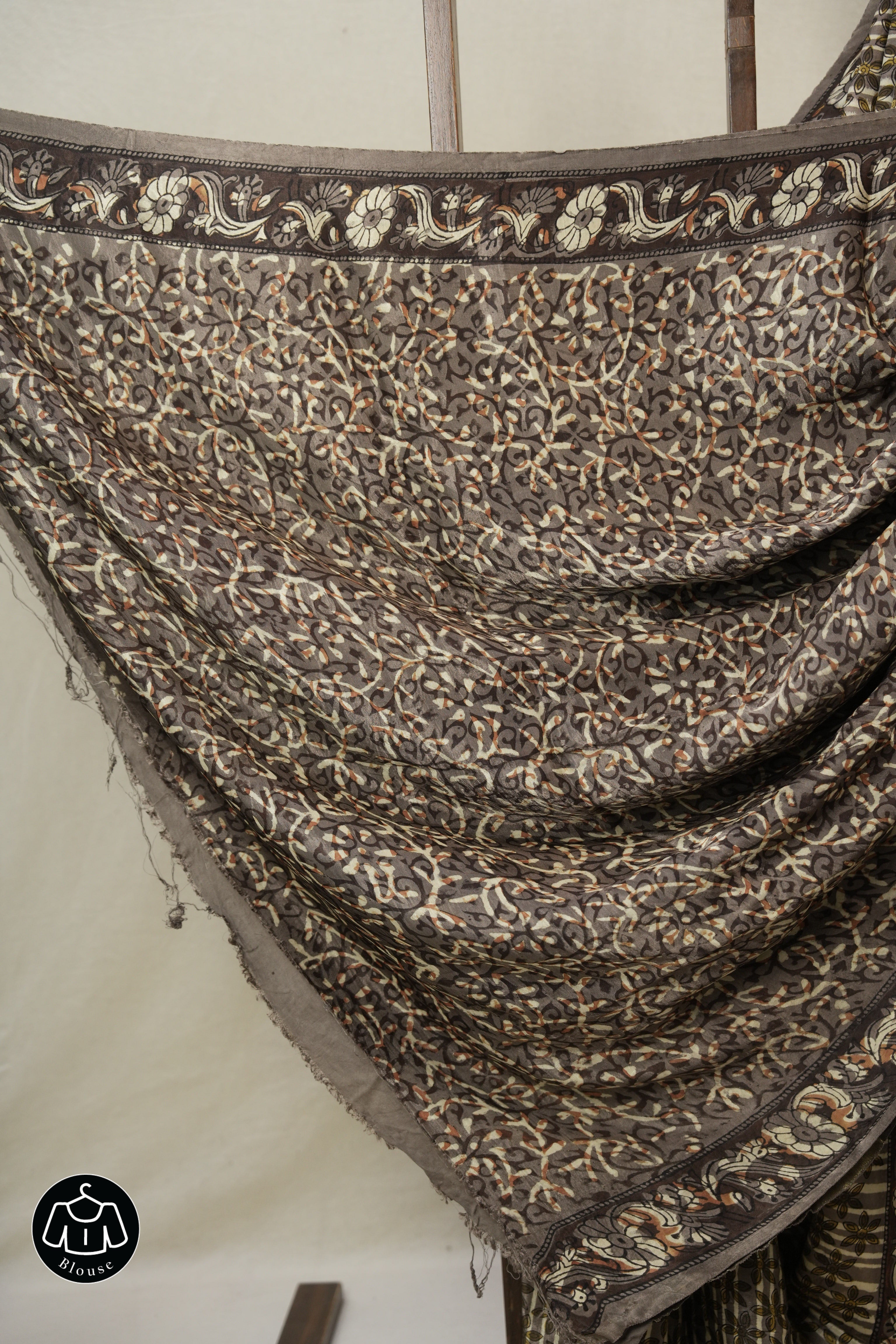 Kashish Cream HBP Modal Silk Saree - SRKCMSS541