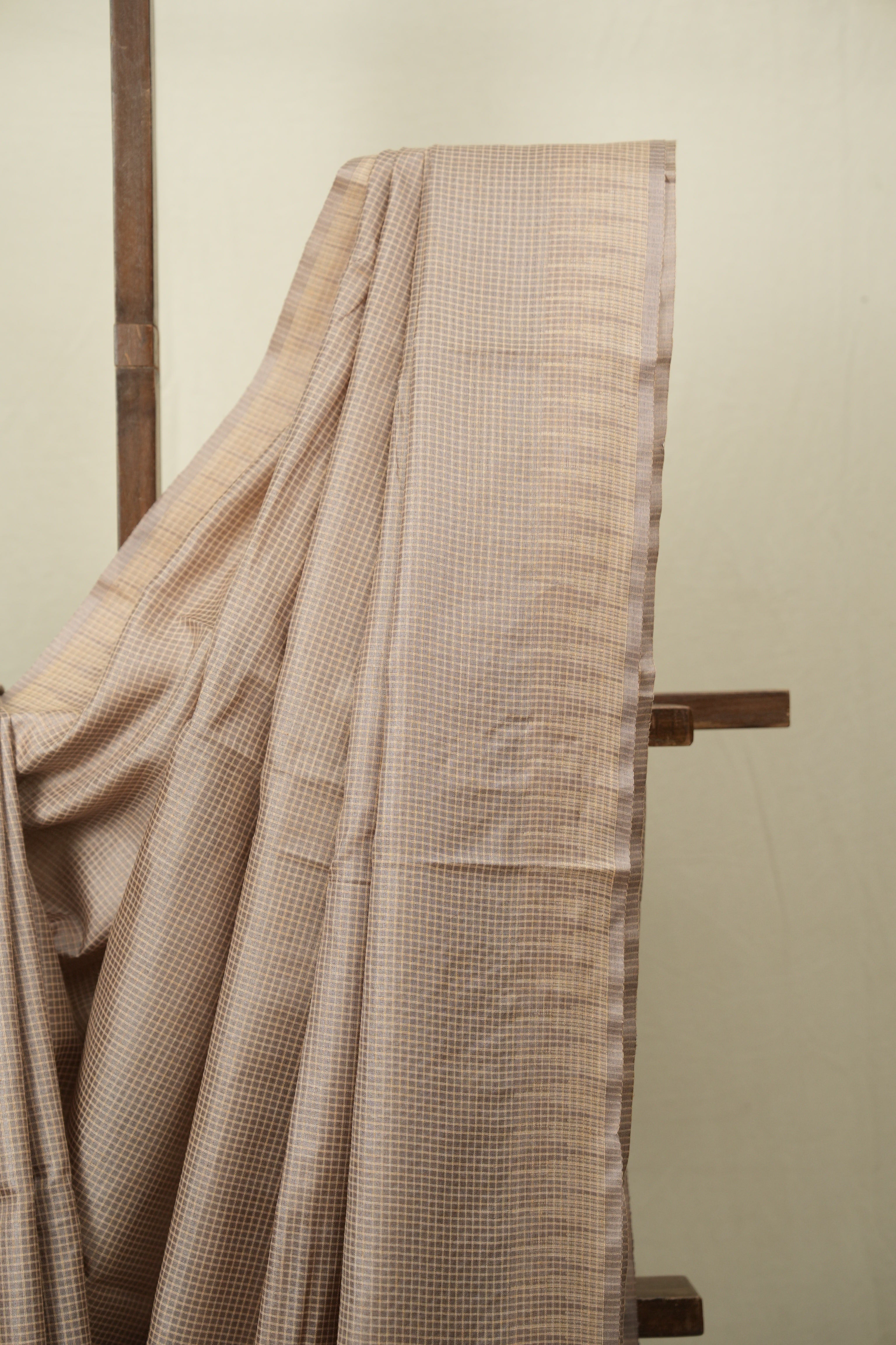 Grey Tussar Silk Saree - SRGTSS1892