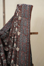 Maroon HBP Modal Silk Saree - SRMMSS540