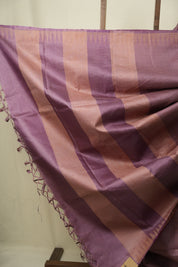 Purple Tussar Silk Saree - SRPTSS1893