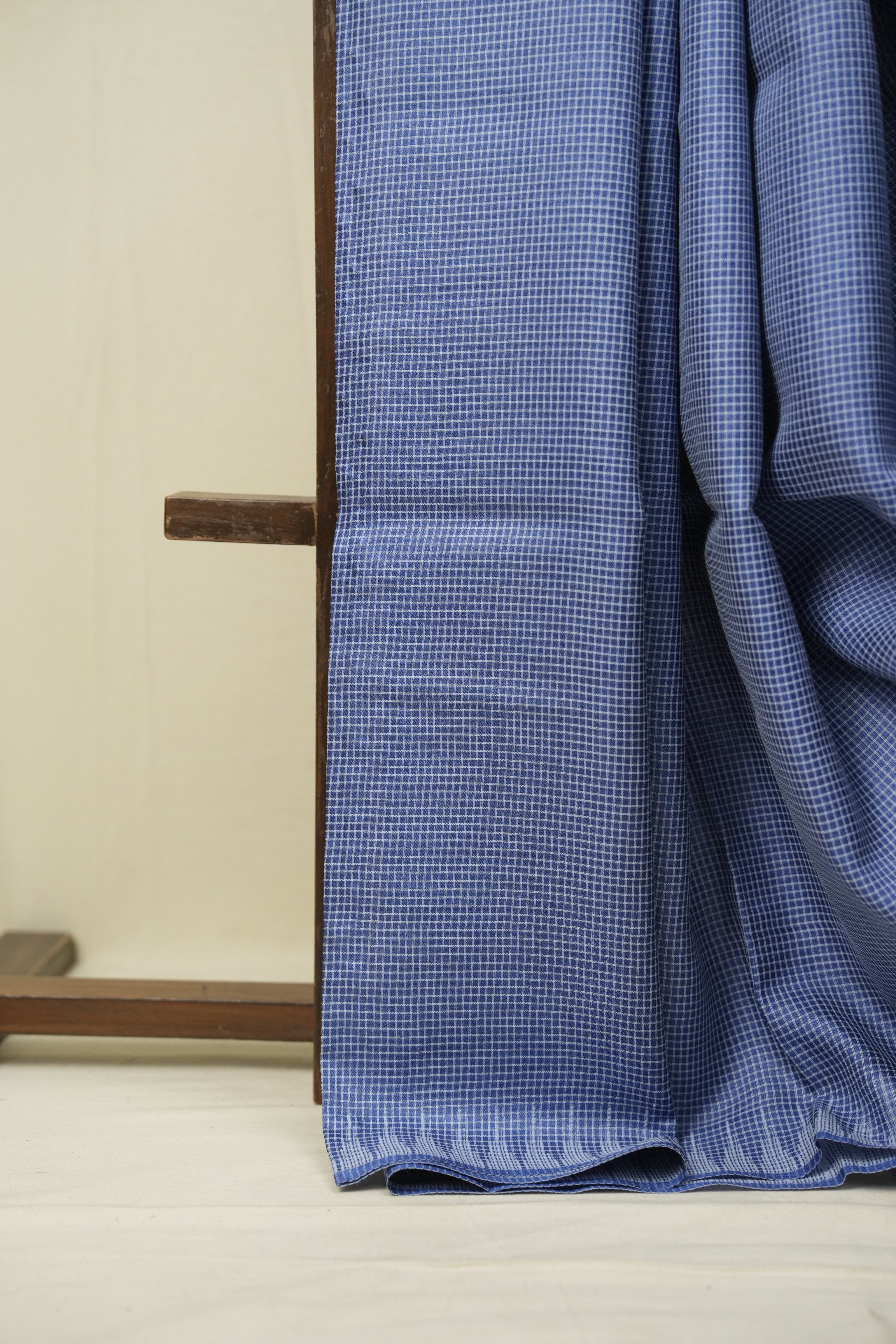 Slate Blue Tussar Silk Saree - SRSBTSS1894