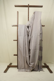 Mauve Tussar Silk Saree - SRMTSS1895
