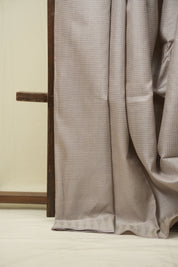 Mauve Tussar Silk Saree - SRMTSS1895