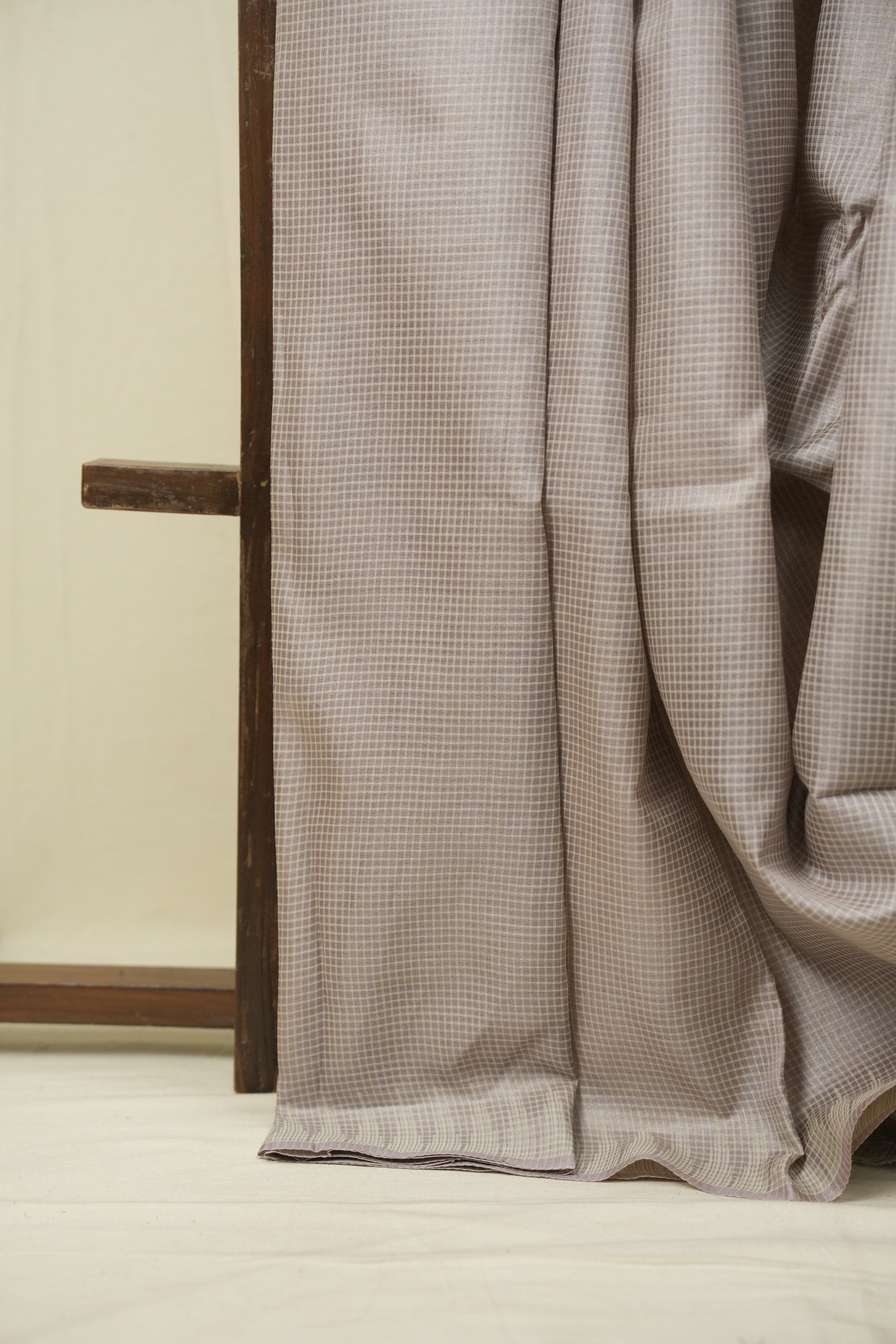 Mauve Tussar Silk Saree - SRMTSS1895