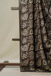 Brown HBP Modal Silk Saree - SRBMSS545