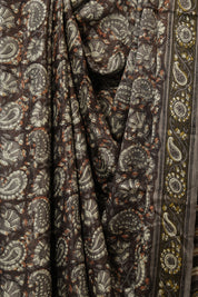 Brown HBP Modal Silk Saree - SRBMSS545