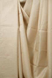 Cream Tussar Silk Saree - SRCTSS1896