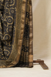 Kashish HBP Cotton Silk Saree With Maheshewari Border - SRKCSS903
