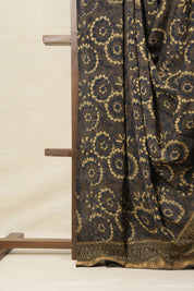 Kashish HBP Cotton Silk Saree With Maheshewari Border - SRKCSS903