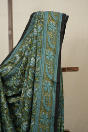 Mehendi Green HBP Modal Silk Saree - SRMGMSS546
