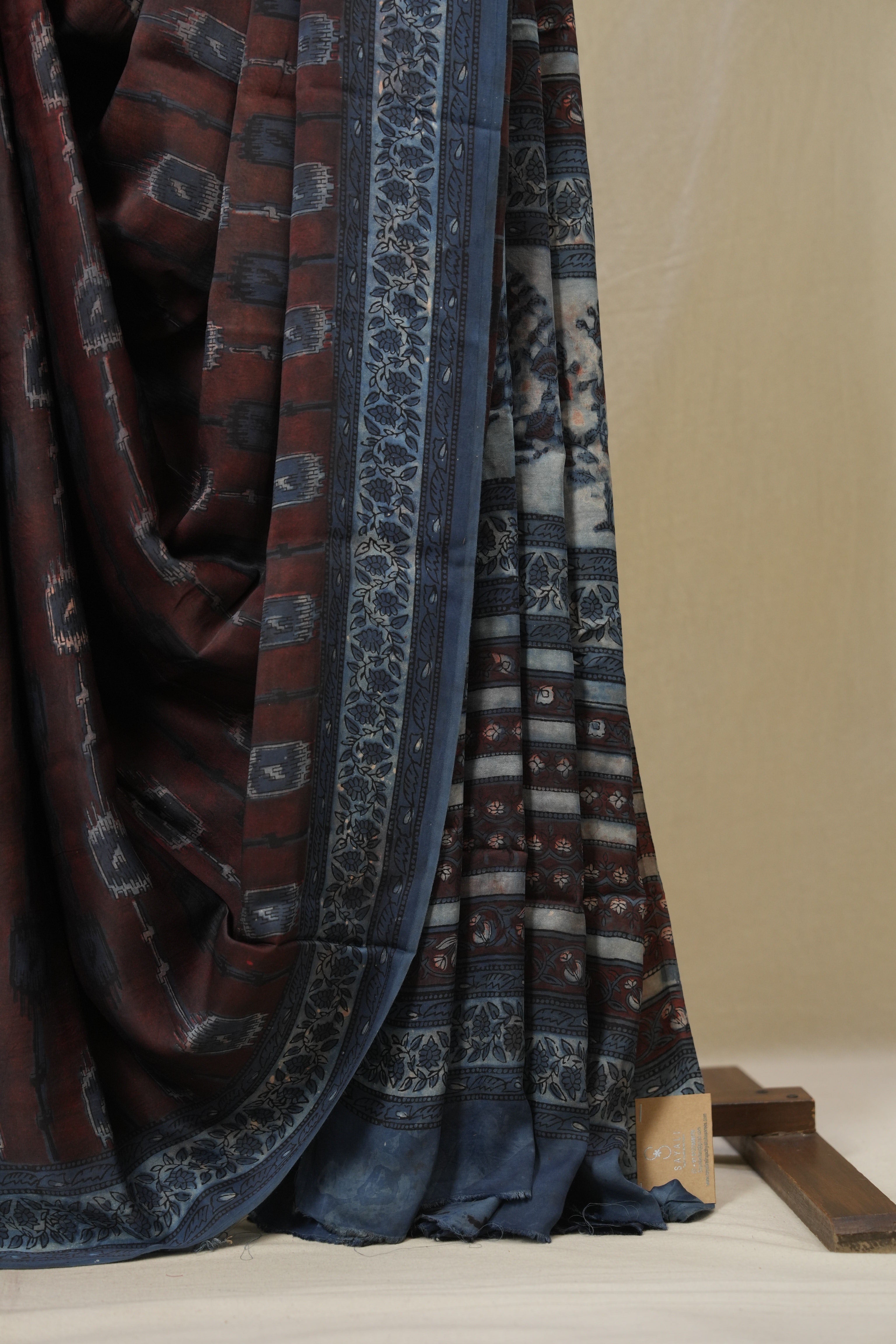 Maroon HBP Modal Silk Saree - SRMMSS656