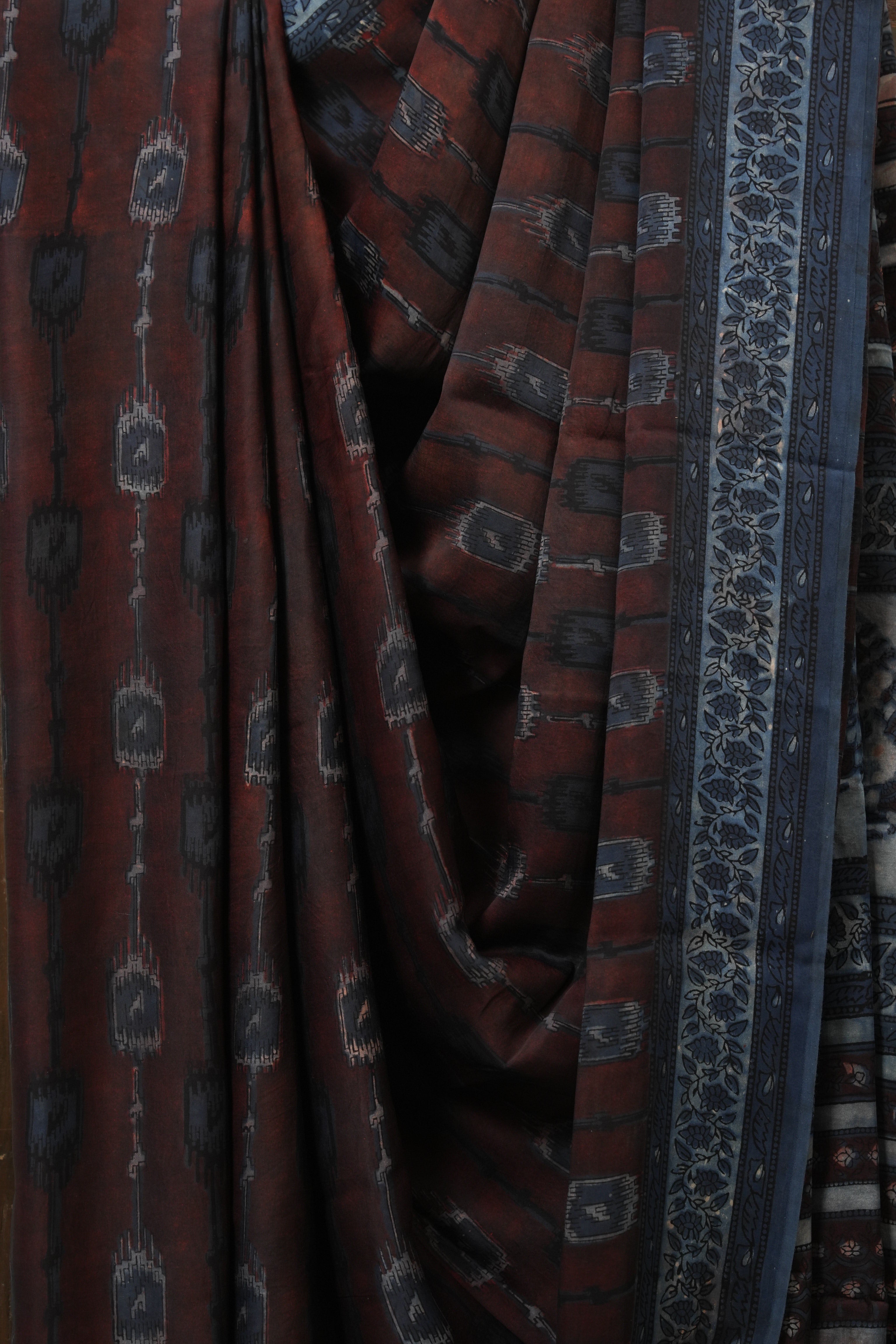 Maroon HBP Modal Silk Saree - SRMMSS656