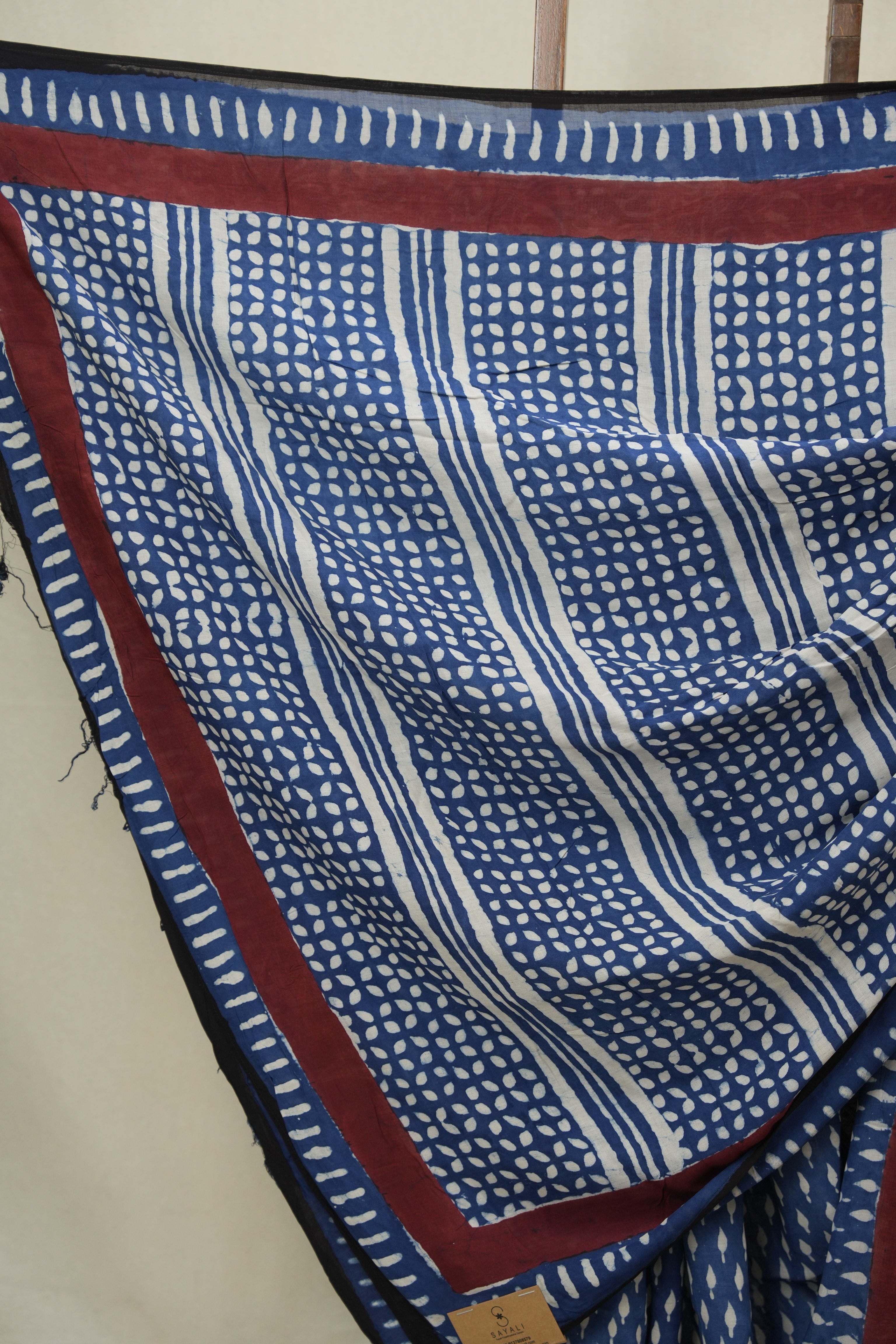Blue Modal Silk Saree - SRBMSS642