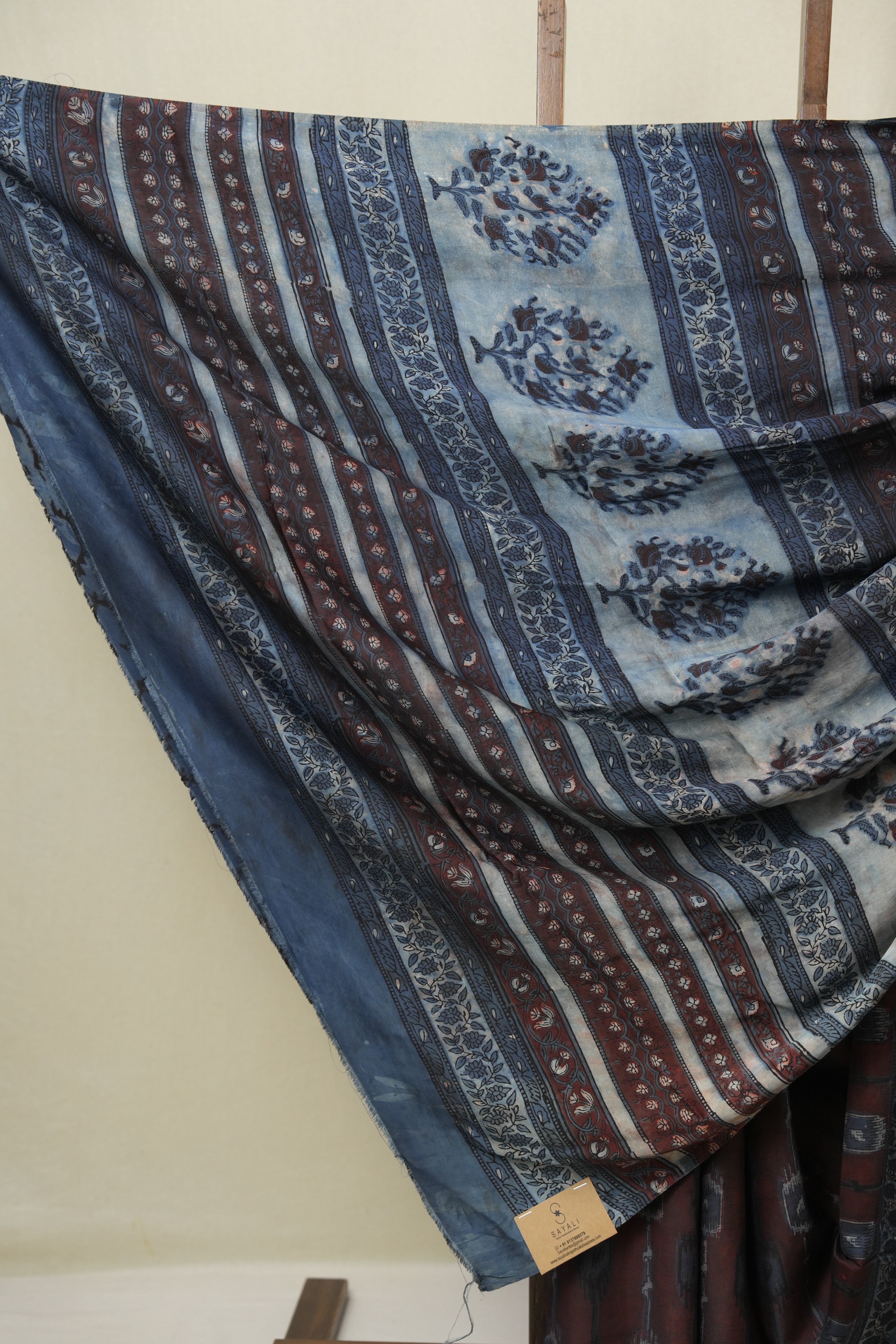 Maroon HBP Modal Silk Saree - SRMMSS656