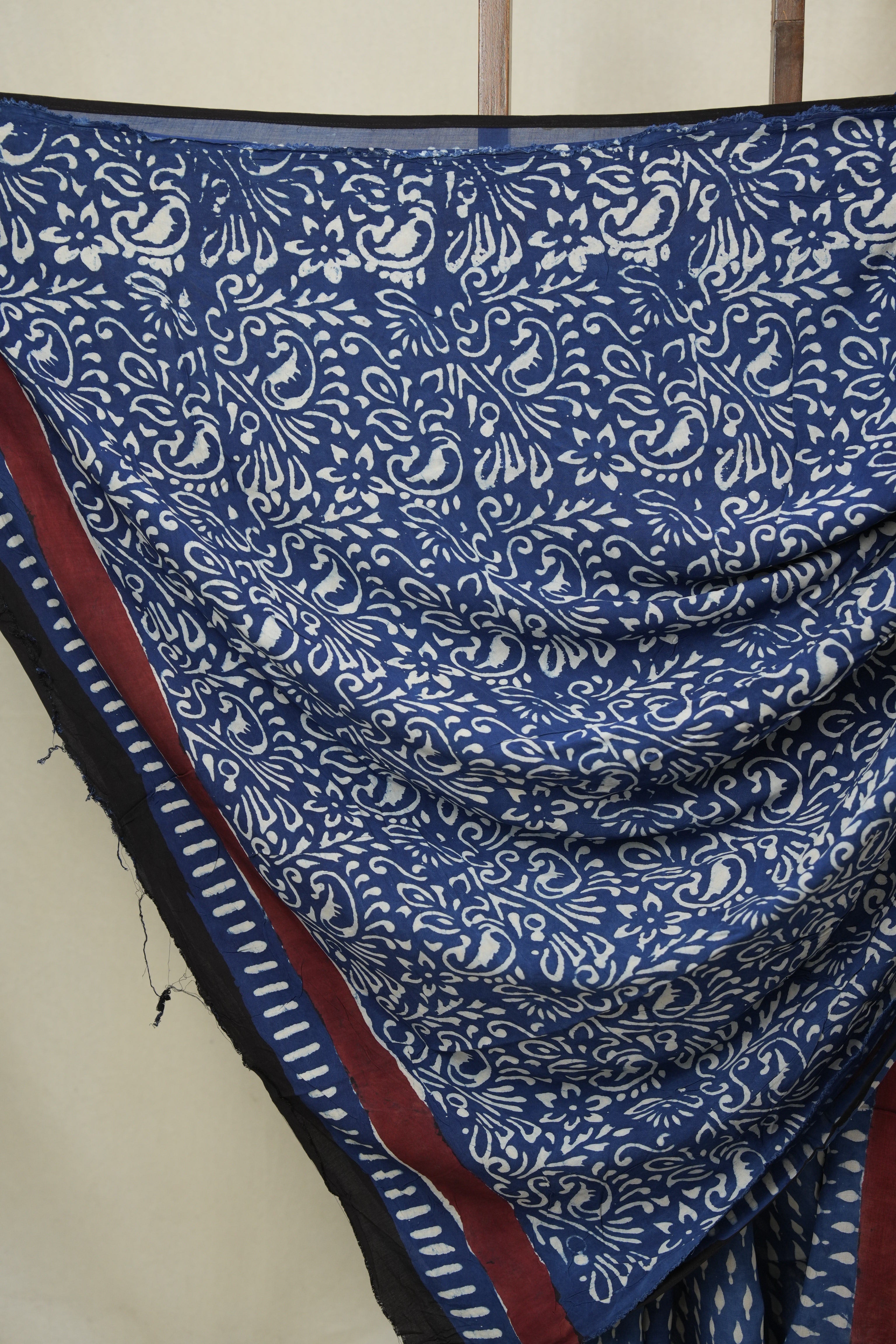 Blue Modal Silk Saree - SRBMSS642