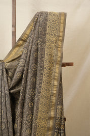 Kashish HBP Cotton Silk Saree With Maheshwari Border - SRKCSS856