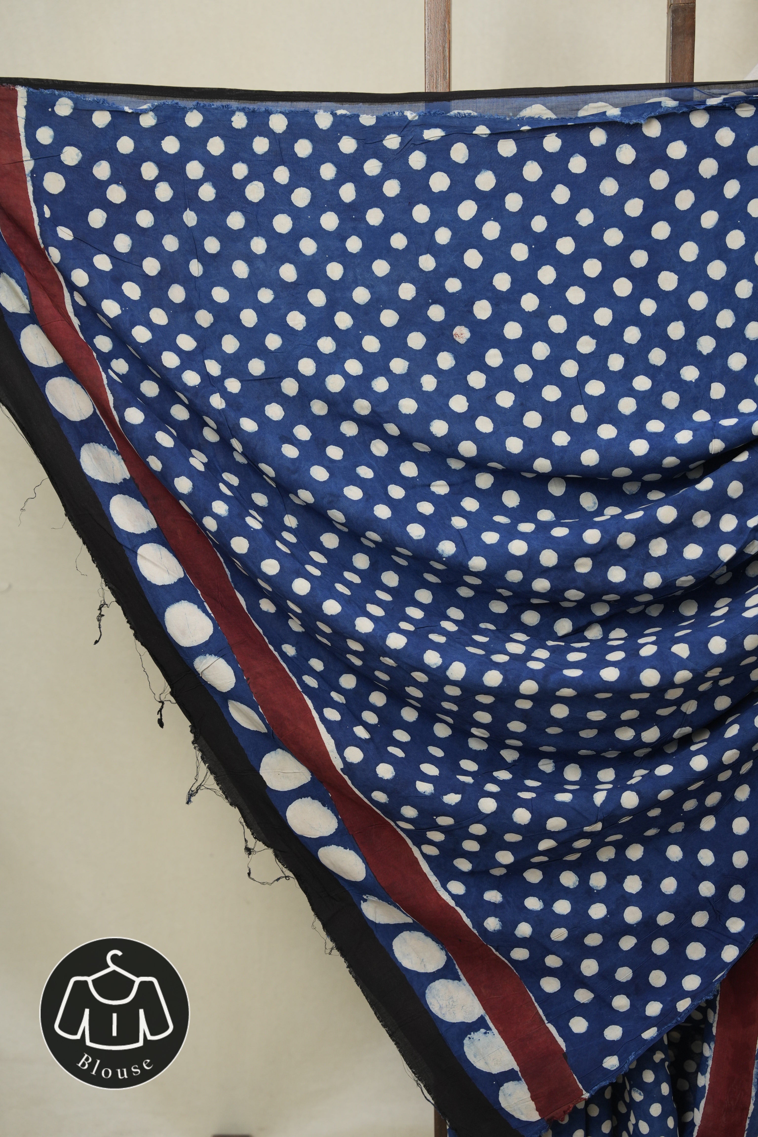Blue Modal Silk Saree - SRBMSS643