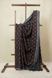 Maroon HBP Modal Silk Saree - SRMMSS654