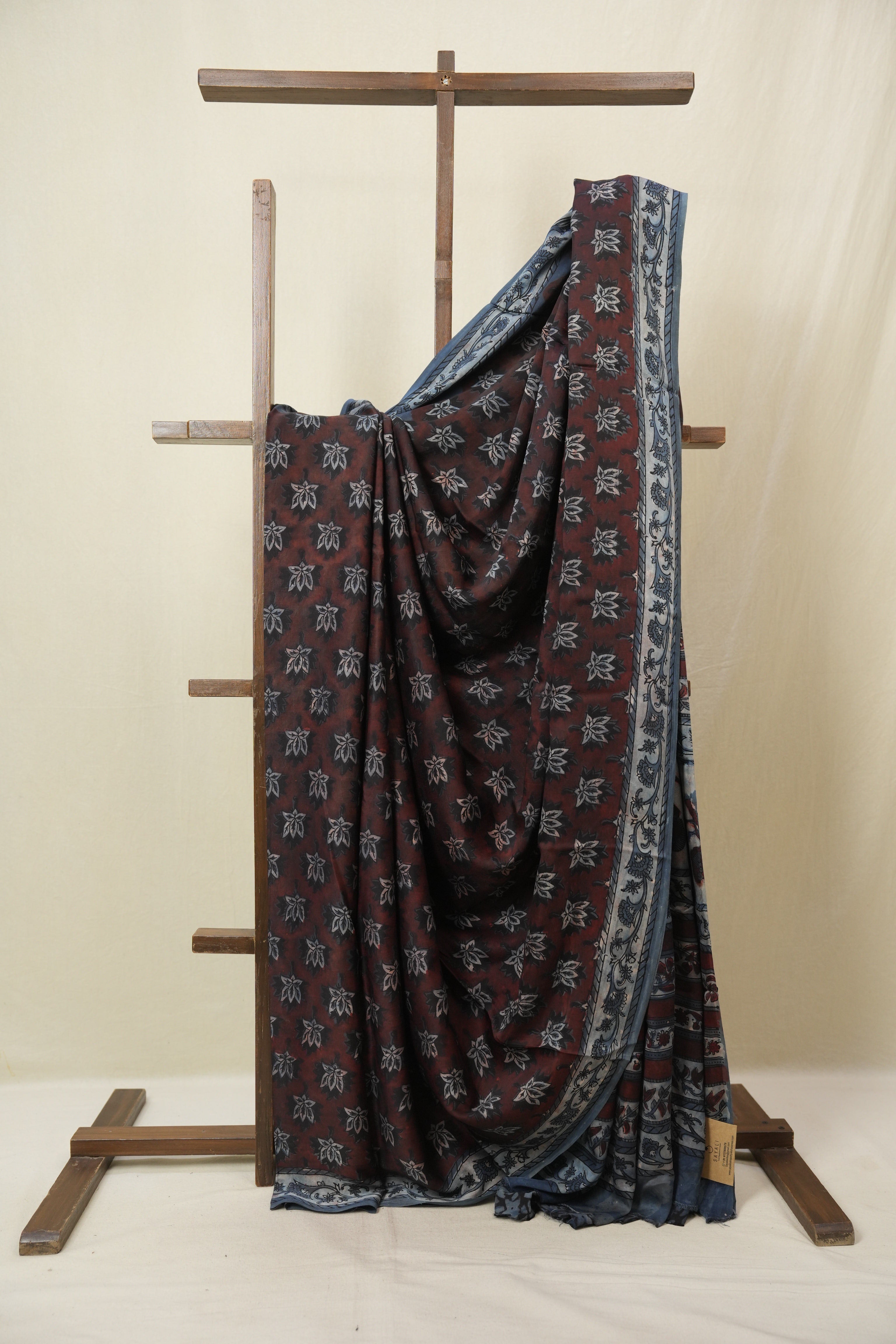 Maroon HBP Modal Silk Saree - SRMMSS654