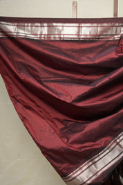 Brown Silk Paithani Saree - SRBSPS733