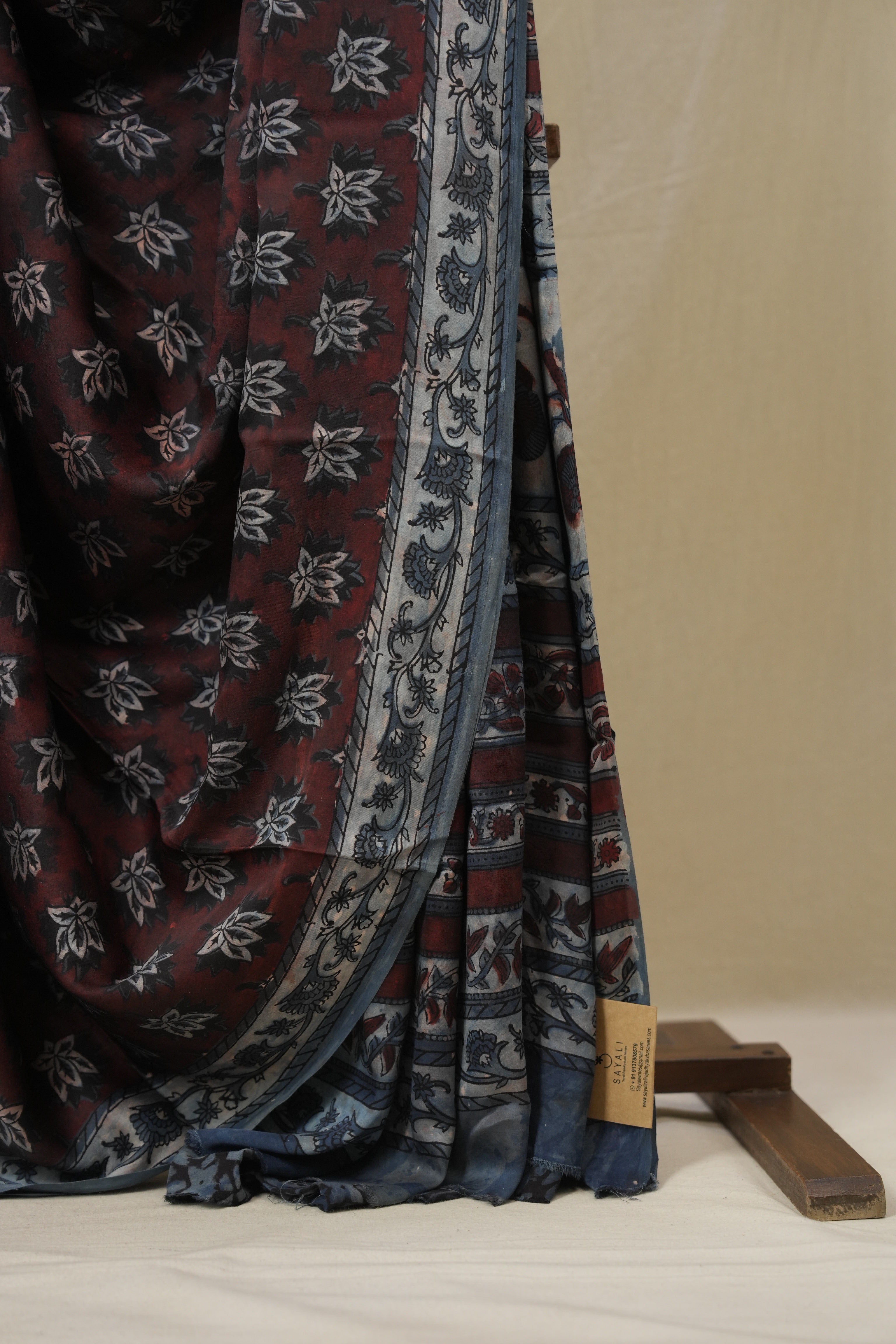 Maroon HBP Modal Silk Saree - SRMMSS654