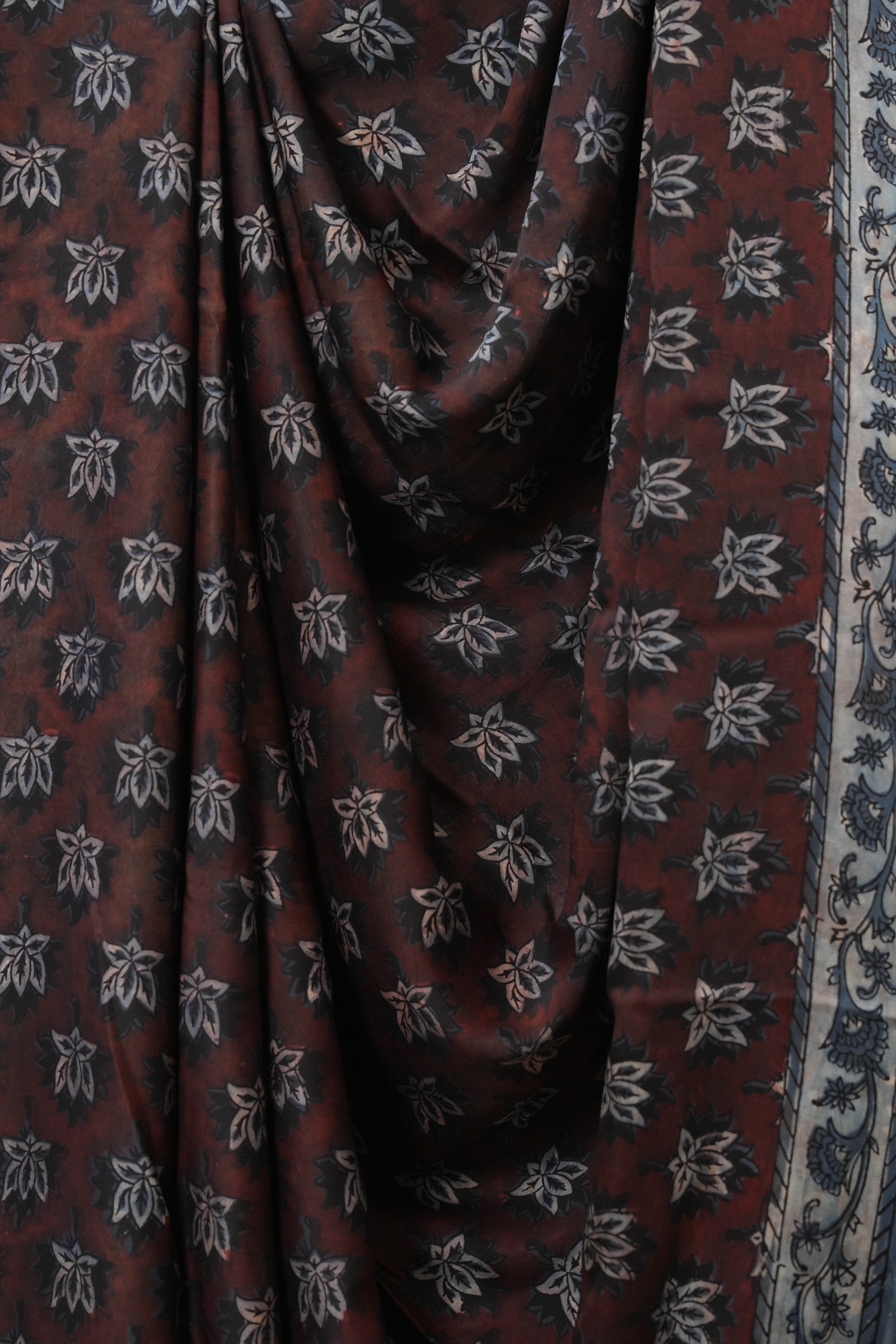 Maroon HBP Modal Silk Saree - SRMMSS654