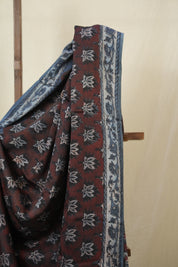 Maroon HBP Modal Silk Saree - SRMMSS654