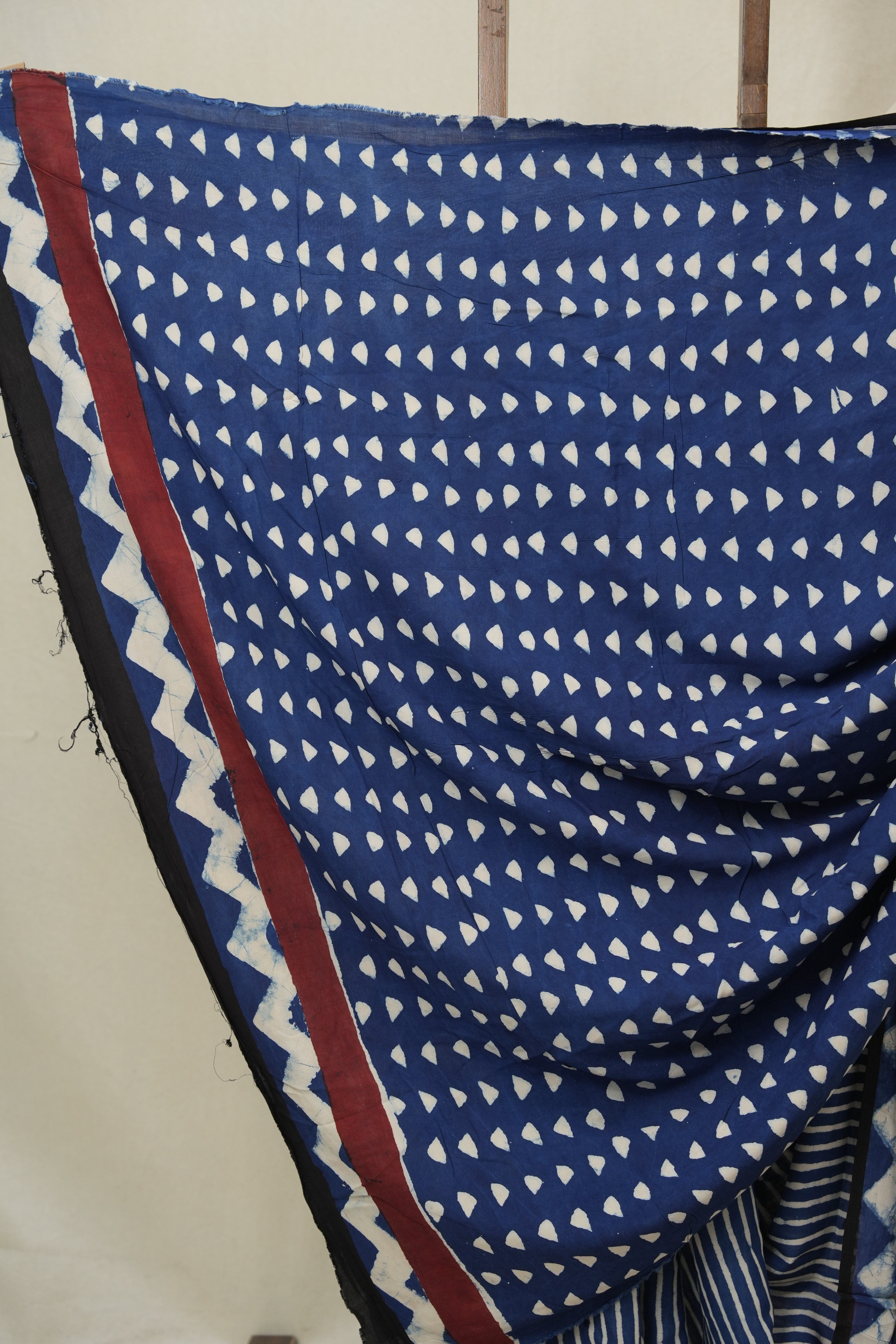 Indigo Blue Modal Silk Saree - SRIBMSS641