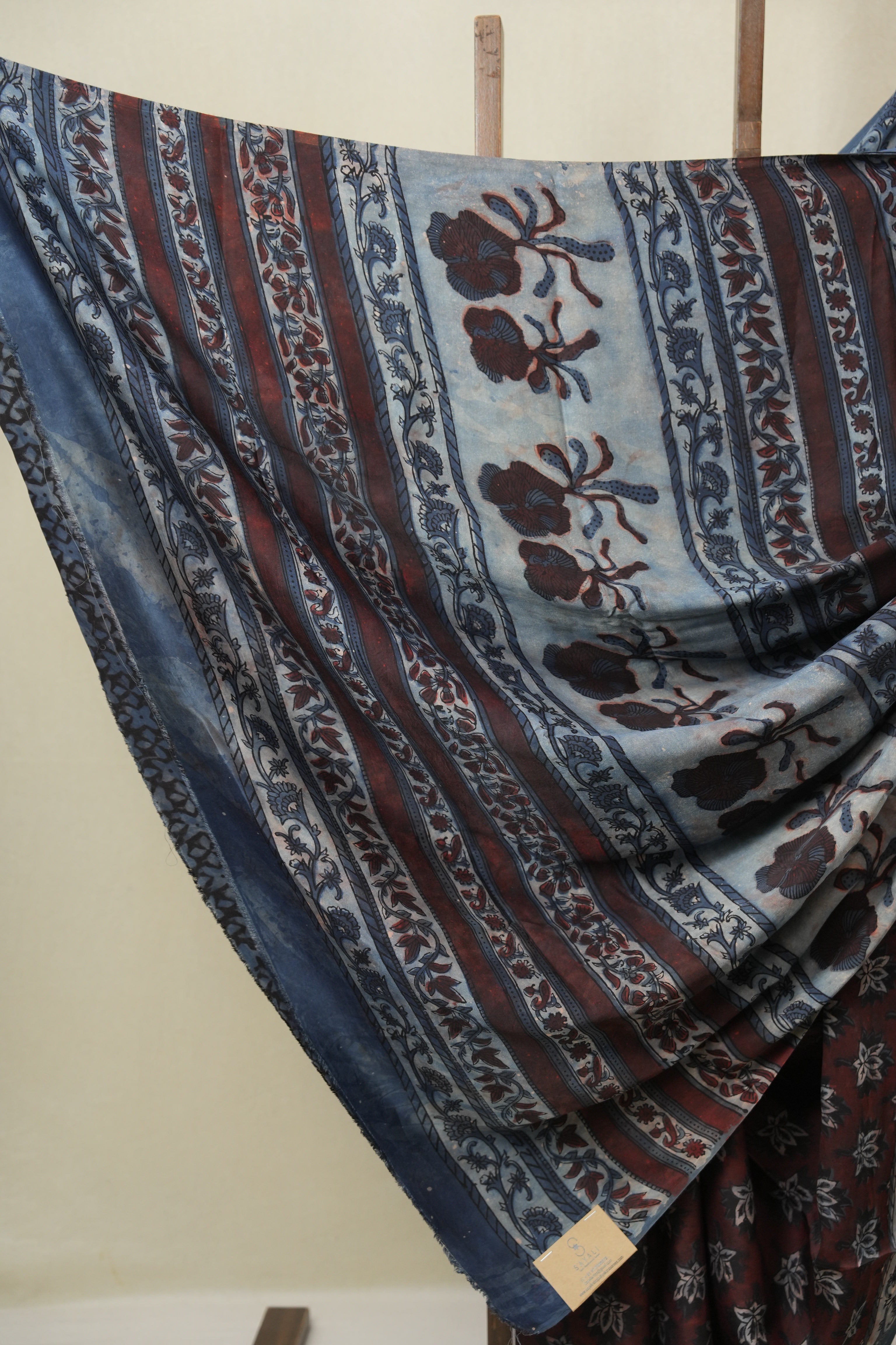 Maroon HBP Modal Silk Saree - SRMMSS654