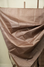 Sand Brown Tussar Silk Saree - SRSBTSS1917