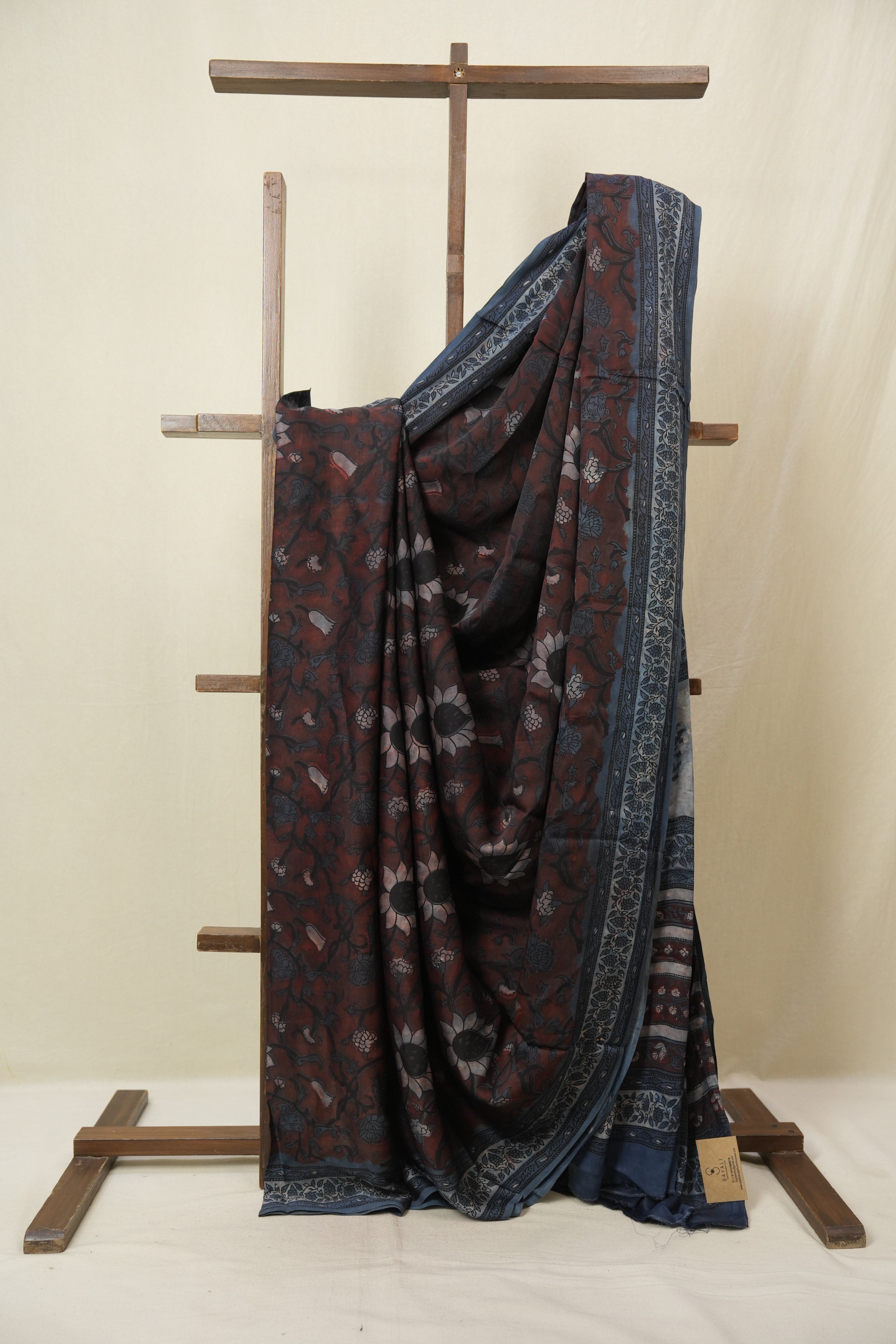 Maroon HBP Modal Silk Saree - SRMMSS652