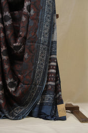 Maroon HBP Modal Silk Saree - SRMMSS652