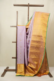 Lilac Gadwal Silk Saree - SRLGSS642