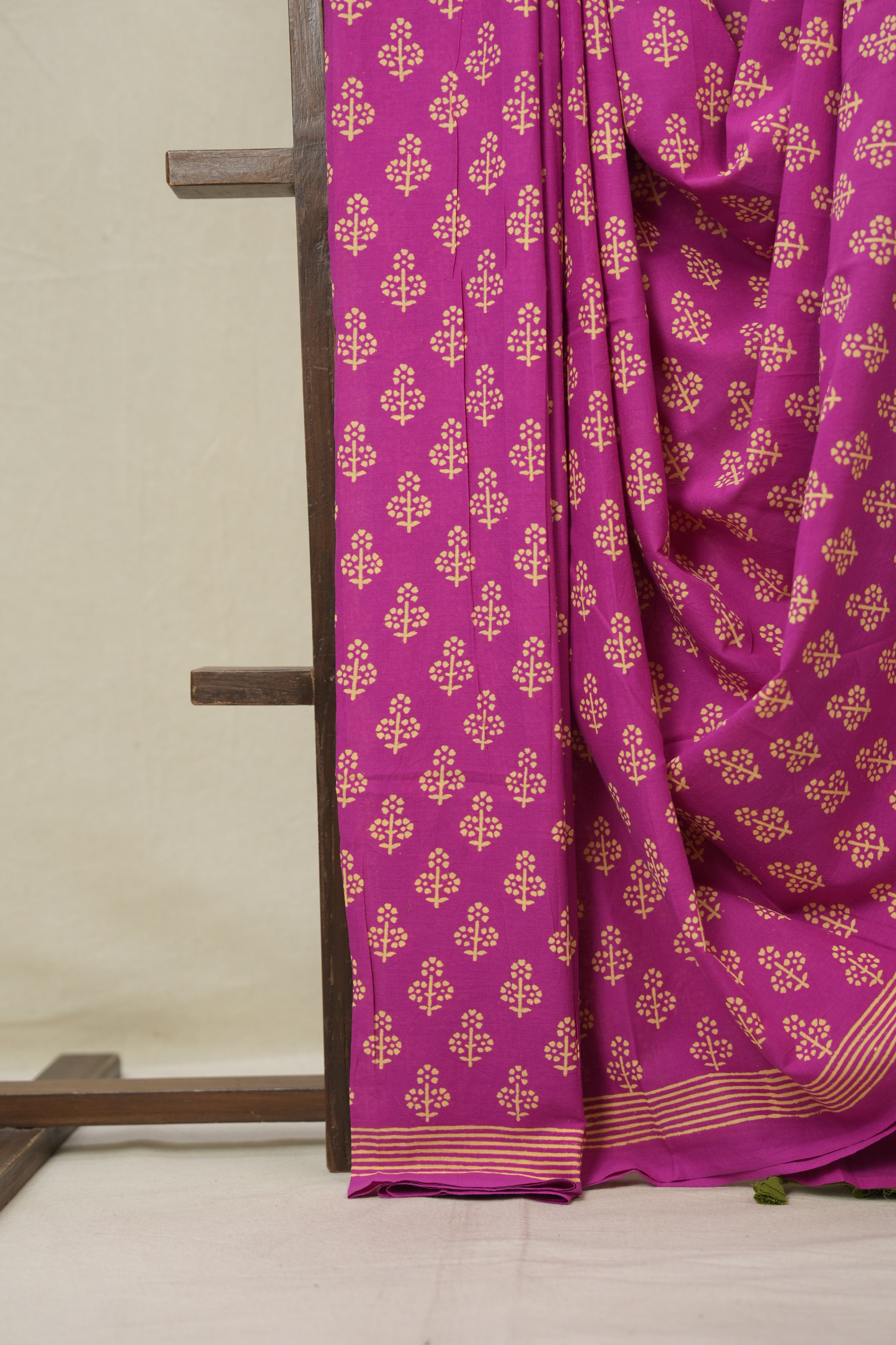 Pink HBP Cotton Saree - SRPCS3334