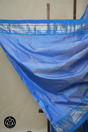 Sky Blue Silk Paithani Saree - SRSBSPS736