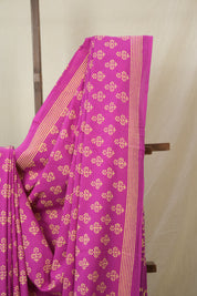 Pink HBP Cotton Saree - SRPCS3334