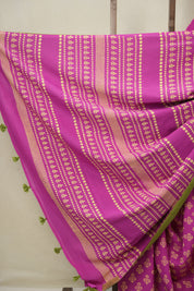 Pink HBP Cotton Saree - SRPCS3334